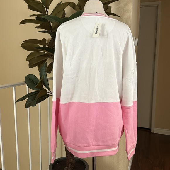 Sanrio My Melody Embroidered Panel Crewneck Sweater Boxlunch Exclusive L - Picture 6 of 12